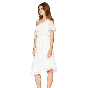 NEW Joie White Corynn Off-the- Shoulder Dress (XS)
